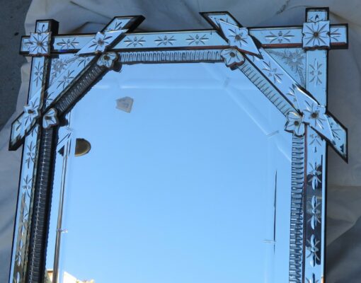 Venitien mirror decoration bamboo hollow 96 X 78 - Image 4