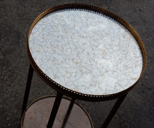 1950/70 Stand Table  Gilded Brass Maison Bagués - Image 7