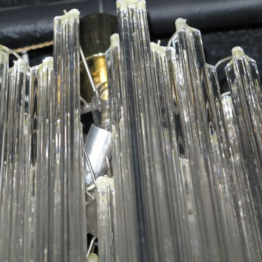 1970' Chandelier Venini 60 Crystals - Image 5