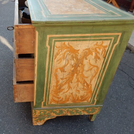 1820 'Wooden Dresser Painted Antique Deco - Image 5