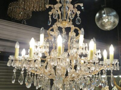 Chandelier cage 15 lights style Venice