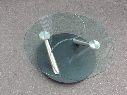 980/2000 Flexible coffee table Draenert-studio by Georg Appelshauser symbolic Le Yin et le Yang  or Taï Chi - Image 7