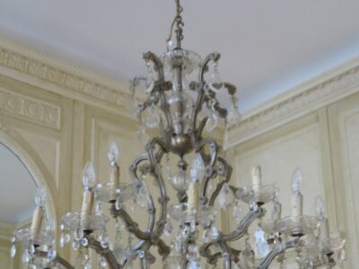 Chandelier cage10 arms and 16 lights