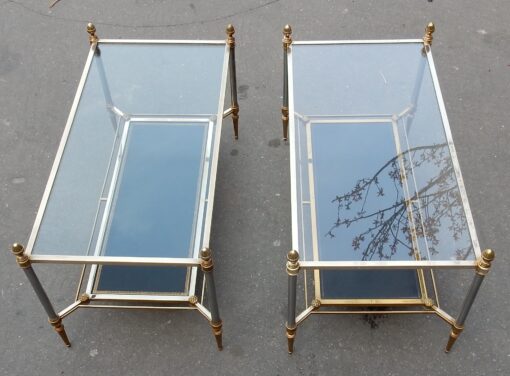 1950/70' Pair of Coffee Table  Maison Jansen 93 X 48 X H 49 cm - Image 2