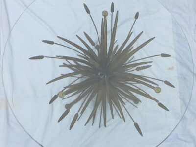 Coffee table sheaf of wheat Style Coco Chanel