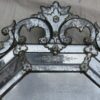 1880' Mirror Venice Octagonal Has Front Wall Silvering Mercury Oxyded - Image 6