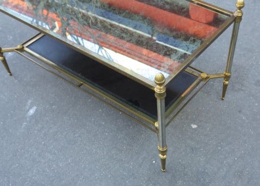 1970' Coffee Table Maison Jansen 93 x 48 cm - Image 8