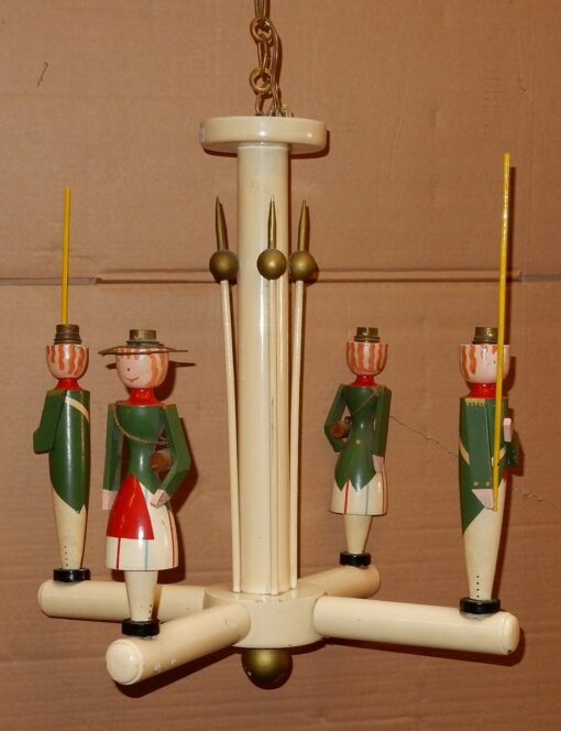 1950' Lustre Adnet Soldats par Suzanne Bonnichon