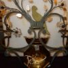 1970' Pair Wall Lamp has the Parakeet in the Style of Maison Baguès H 98 - Image 4
