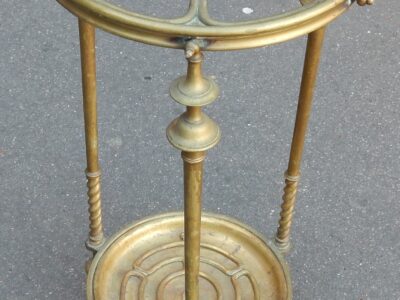 1880/1900 Porte Parapluie en Laiton Provenance Palace