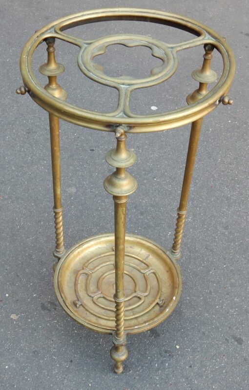 1880/1900 Porte Parapluie en Laiton Provenance Palace
