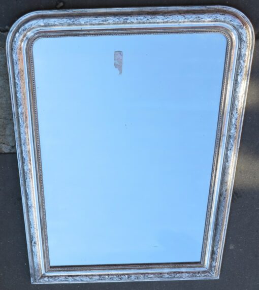 Miroir de style LP argenté a la feuille 140 X 101 – Image 2