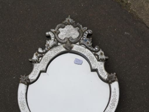 1880' Mirror Venice silvering Mercury - Image 5