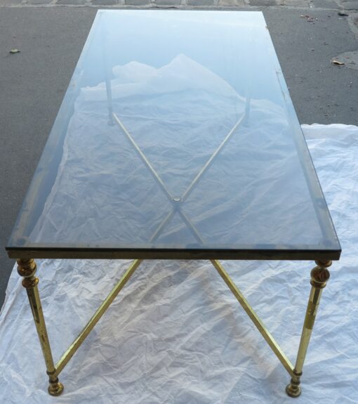 Coffee table metal gilded with spacer - Image 5