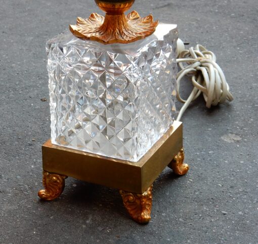 1970 Lamp in crystal and brass - Image 4