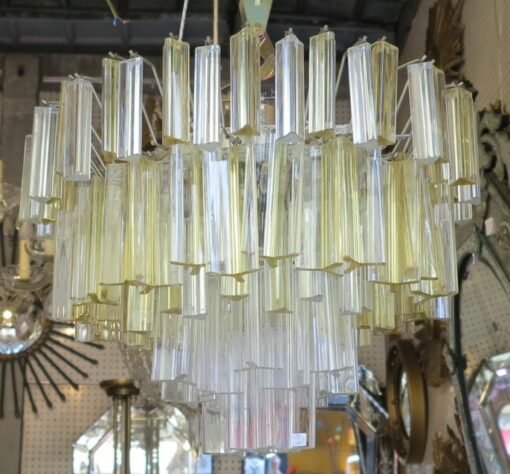 Chandelier two colour Murano - Image 2