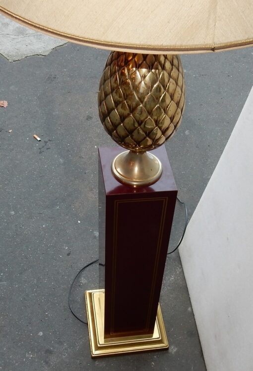 1970' Floor Lamp in the Style of Lancel With Pin Apple - Image 7