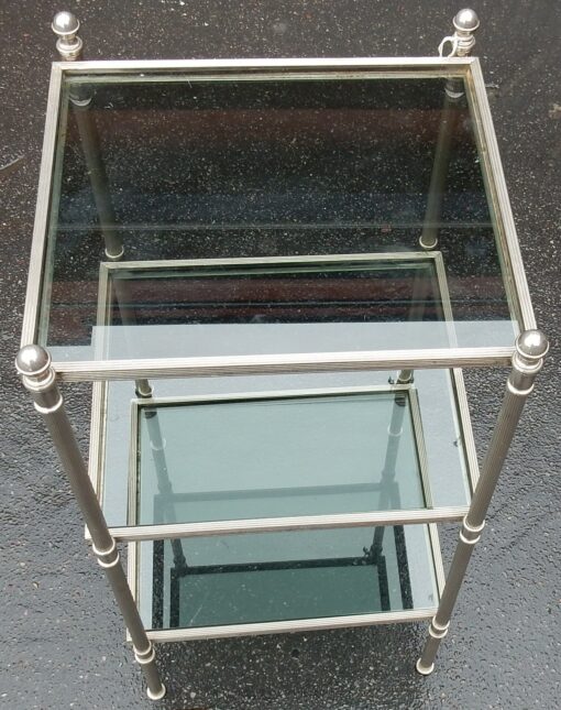 1970' End of Sofa 3 trays 32 X 32 cm - Image 2