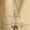 1950/70' Chandelier Vistosi, 24 Crystals Opalescent - Image 2