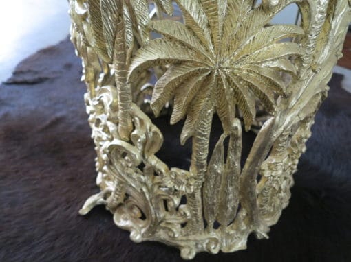 2010 ' Table in gilted bronze ' Jungle' by Jean Boggio - Image 5