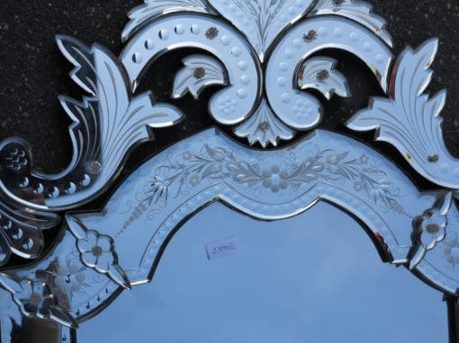 1900' Venitian Mirror Style LXIV  117 X 77 cm - Image 8