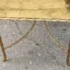 1950/70' Coffee Table Maison Charles, Top In Glass 112 X 48 cm - Image 3