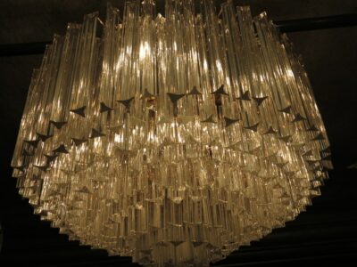 Chandelier Venini on 1970/ 245 crystals