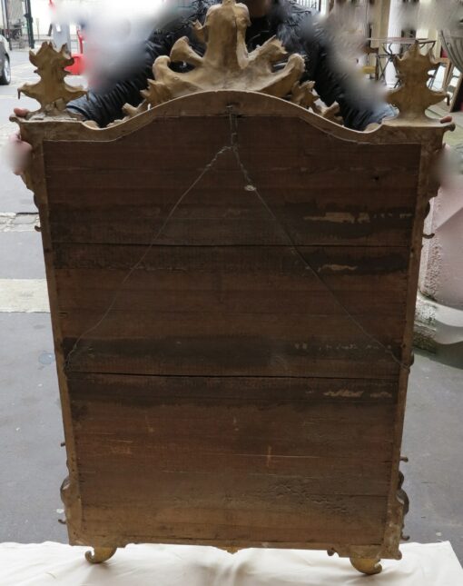 Miroir parecloses doré N3 aux urnes porte feux – Image 3