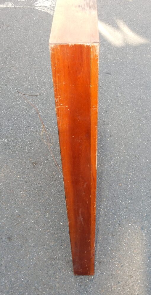 1950' Mirror Art Deco Mahogany Light Style Maxime Old 100 X 100 cm - Image 6