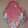 1960/70 'Pair Of Sconces In Mirror Of Venice - Image 7