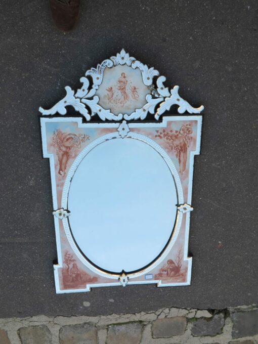 1900' Venice mirror whith 4 seasons - Image 6