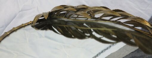 Mirror lighting deco  bamboo and foliage style Duval Brasseur - Image 4
