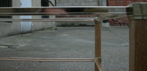 Coffee table Pierre Vandel (oak) - Image 3