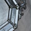 1880' Mirror Venice Octagonal Has Front Wall Silvering Mercury Oxyded - Image 7