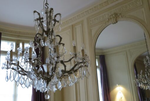 Chandelier cage10 arms and 16 lights - Image 2