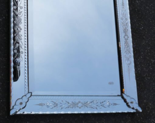 1900' Venitian Mirror Style LXIV  117 X 77 cm - Image 5