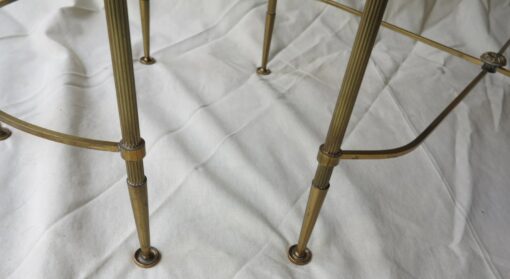 Coffee table in 3 parts style Bagués on 1970 - Image 4