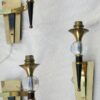 2 Pairs d apply style Jacques Adnet - Image 4