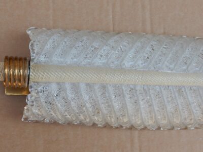 1970 ' Wall Lamp Crystal of BAROVIER i TOSO of Murano 41 x 14 cm