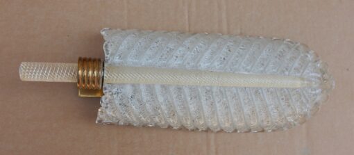 1970 ' Wall Lamp Crystal of BAROVIER i TOSO of Murano 41 x 14 cm