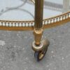 1950/70 Pair Of Rolling Bar In Brass Maison Bagués  in The Style of  L XVI - Image 5