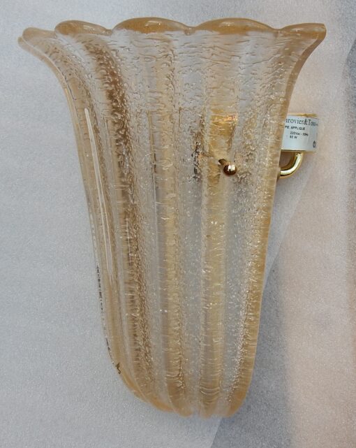 1960/70' Série de 4 Appliques  en Verre de Murano Barovier & Toso – Image 6