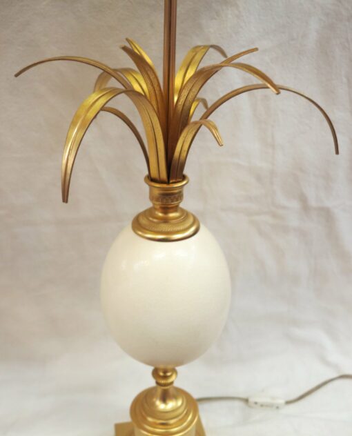 Pair of lamps or similar style Charles egg d ostrich - Image 6