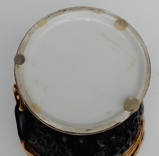 1950/70' Hides ceramic jar has decoration Nubian' Head - Image 7
