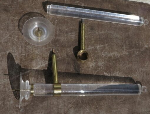 Pair of support Torchere altuglass - Image 2