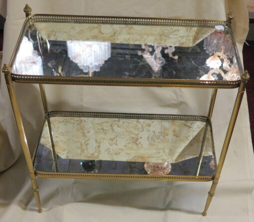 Shelf in brass with gallery Maison Bagués - Image 2