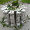 1950/70 'Set of 12 Antique White Marble Statues