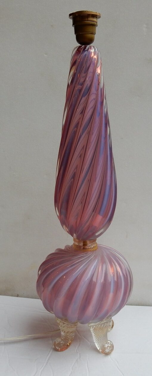 1950-70 ' Crystal Lamp of Murano Barovier i Toso