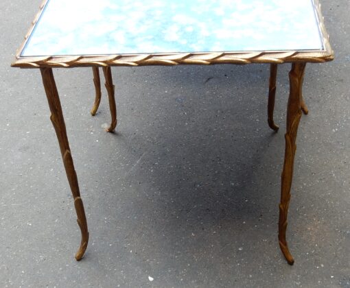 1950/70 Série de 3 Tables Gigognes Modèle Palmier Maison Charles – Image 8