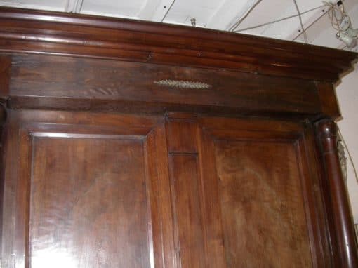 1800' Empire Cabinet with Detached Columns and Crosses - Image 5